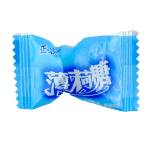 传统老式薄荷糖润喉清爽糖果
