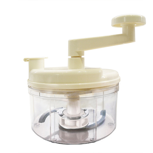 日本进口切菜器饺子馅料碎菜机蔬菜绞粉碎机手动食物打碎器辅食器