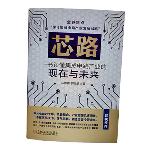 官网正版 芯路 一书读懂集成电路产业的现在与未来 冯锦锋 郭启航 集成电路半导体 IC 华为 中兴 光刻机 EUV技术发展历史