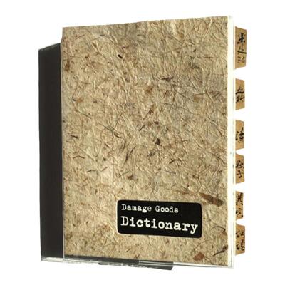 辞典手帐本DamageGoods裸脊
