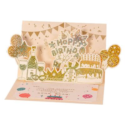 贝美蒂2025年立体生日贺卡定制