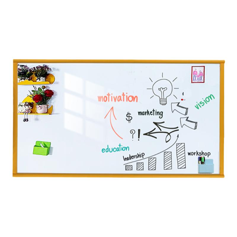 白板墙贴可移除双层磁性办公家用儿童涂鸦加厚创意自粘装饰墙贴纸