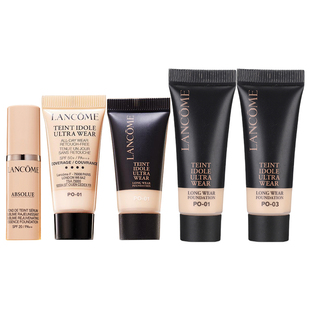 兰蔻持妆养肤粉底液小样po-01中小样110#控油遮瑕持久轻透5ml试用