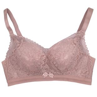 健康养护舒适蕾丝内衣超柔亲亲棉生态零感睡眠无钢圈文胸古妃1177