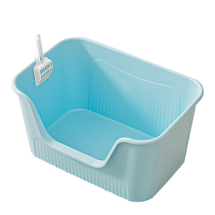 猫砂盆超大号防外溅新型猫厕所沙盆特大号巨型开放式巨无霸专用盆