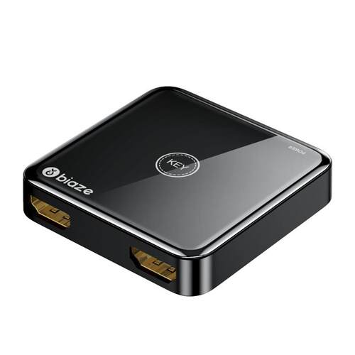 毕亚兹hdmi切换器二进一出KVM分配器视频电脑显示器hdmi高清分线器4k60Hz高清3进1出双向切换PS5任天堂投影仪