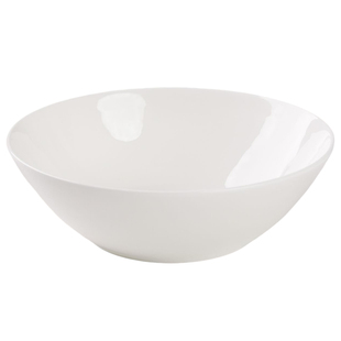 依山石坊一级骨瓷月光碗家用饭碗面碗汤碗菜碗简约食品级陶瓷餐具