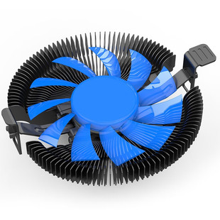 超频三蜂鸟HTPC 薄itx一体机散热器1U 2U服务器amd/intel cpu风扇