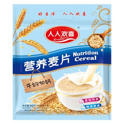 金妹牛奶味540g代餐饱腹燕麦片