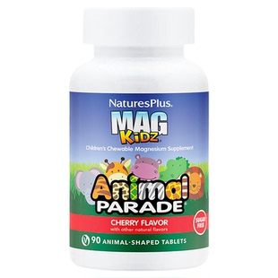 纽诗斯NaturesPlus儿童镁ADAD多动营养大脑天然浆果味咀嚼片90粒