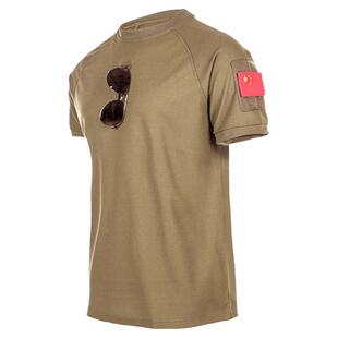 户外coolmax速干T恤夏季男军迷战术半袖特种兵短袖团建体能作训服