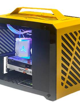 巧美MATX机箱冷侧透电竞游戏