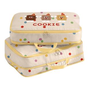 羽绒服收纳袋旅行压缩袋家用儿童羽绒服收纳贴身衣物分装袋行李箱