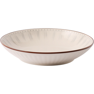 川岛屋北欧风格陶瓷盘子菜盘家用2026新款网红高级感餐具碟子餐盘