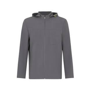 珈仕达品牌男装外套新款商务休闲易打理合身版品质肌理连帽夹克