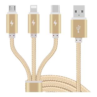 充电器一拖三适用于苹果华为安卓多功能快充多头数据线三合一手机充电头快速插头多用三线合一充电线车载