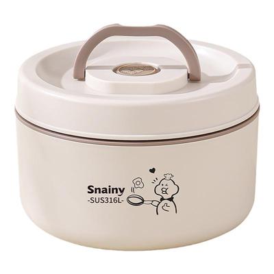 316不锈钢食品级带盖汤碗