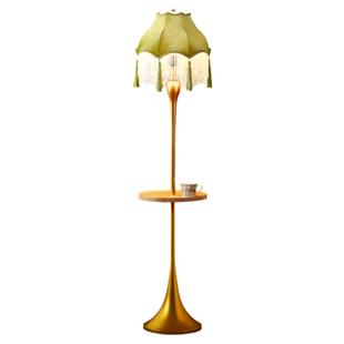 落地灯客厅卧室床头灯法式复古立式地灯装饰高级感创意落地台灯