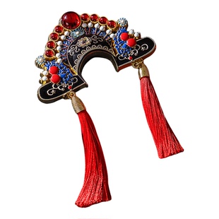 三介文创黄梅戏女驸马状元帽冰箱贴合肥文创磁吸金属冰箱贴小礼物