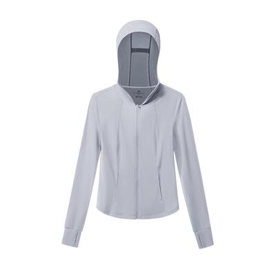 baby同款骆驼防晒衣修身原纱凉感