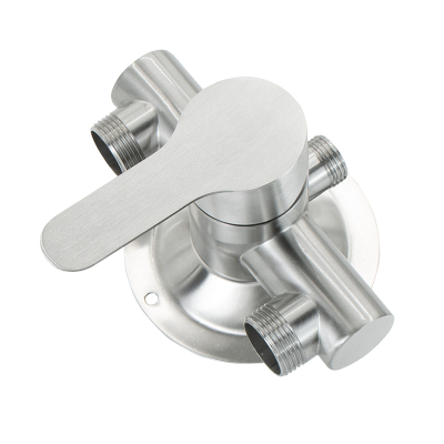 家用304不锈钢明装冷热水龙头