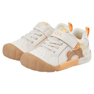 卡特兔学步鞋2025新款秋季男童软底板鞋女童小白鞋宝宝防滑学步鞋