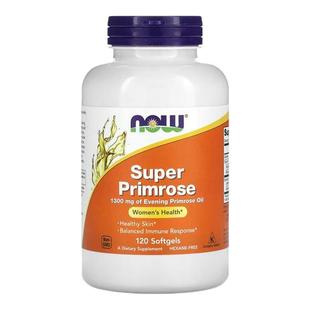 Now诺奥优级月见草精油软凝胶天然γ亚麻酸女性健康皮肤屏障功能