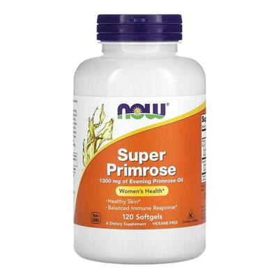 Now诺奥优级月见草精油软凝胶天然γ亚麻酸女性健康皮肤屏障功能