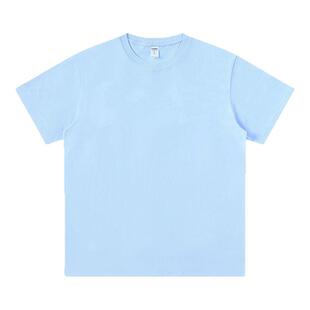纯棉圆领短袖T恤定制幼儿园中小学生毕业班服运动会印logo订做