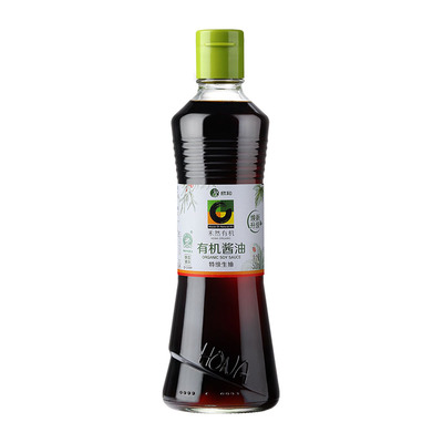 禾然有机酱油500ml0%添加防腐剂