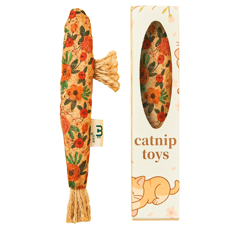 贪吃马软木皮木天蓼虫瘿果猫玩具