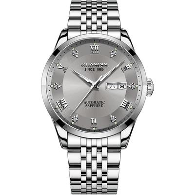 冠琴夜光防水全自动机械表手表