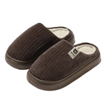 防臭男士棉拖鞋男款秋冬季室内居家2025新款防滑厚底保暖毛绒棉拖