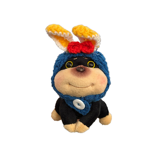 2026新款蜜蜂狗车内装饰摆件汽车中控台屏幕趴趴公仔车载公仔玩偶