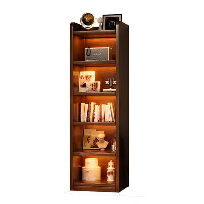 【送货上门】全实木书架飘窗窄柜