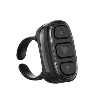 充电蓝牙拍照遥控器通用刷抖音快手遥控切歌音量调节PPT翻页神器