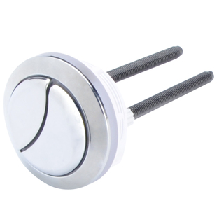 马桶按钮配件双按按键通用型厕所座坐便器抽水冲水箱圆形按钮开关