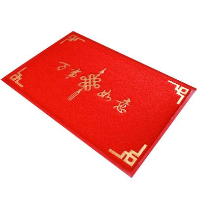 壁教授pvc简约现代门厅除尘地垫