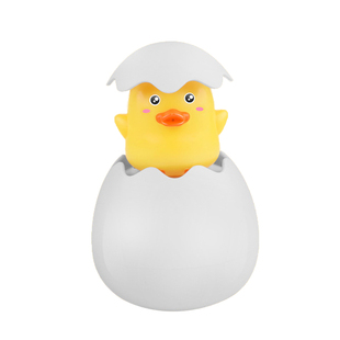 宝宝洗澡玩具下雨云朵小黄鸭喷水蛋戏水鸭子儿童浴室花洒抖音同款