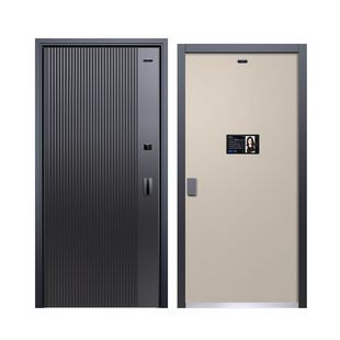 亚太天能智能门精雕铸铝装甲入户门双摄防盗进户单门子母门大门M8