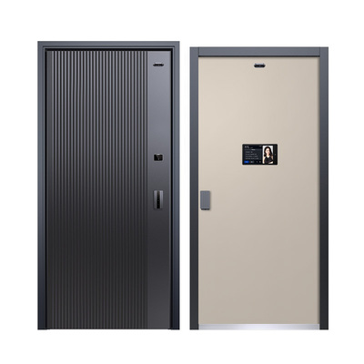 亚太天能智能门精雕铸铝入户门