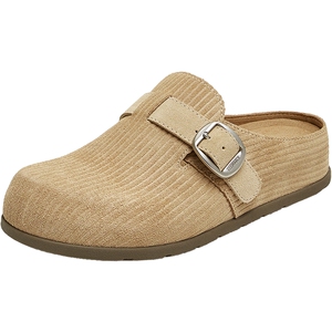 天美意厚底增高沙发勃肯鞋包头半拖鞋女外穿休闲凉拖2025秋季新款