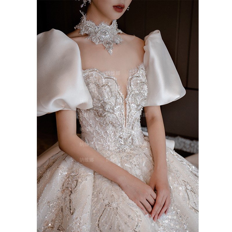  M+Qi Di model (send a head gauze glove skirt)   + $67.88 