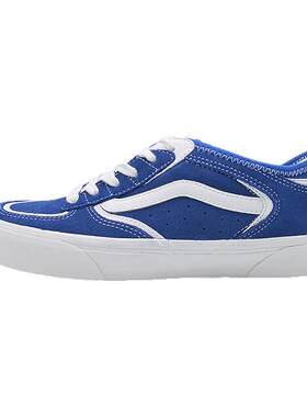 VANS情侣百搭蓝色板鞋