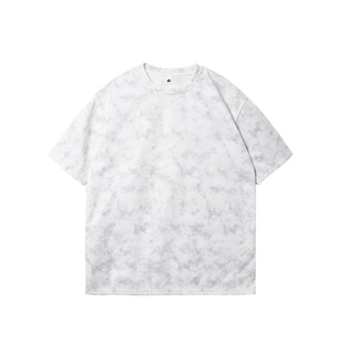 美式扎染重磅短袖T恤男2026夏季新款高克重痞帅宽松大码半袖上衣