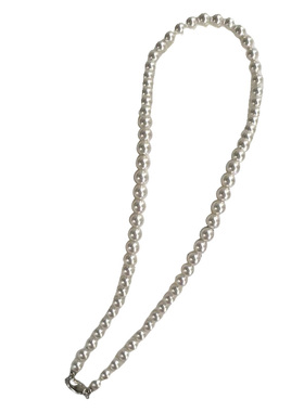 正圆强光珍珠项链锁骨链