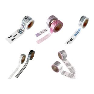 duye度也 韩国oab和纸胶带手帐装饰object文字打底拉条ins风爱心