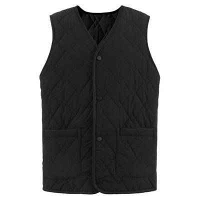 羽绒棉羊毛夹层内胆马甲男女款冬