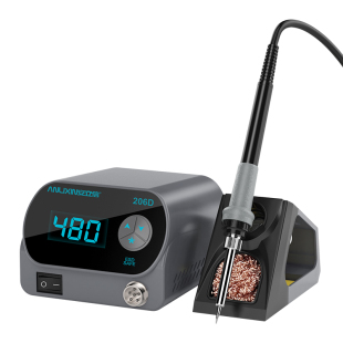 安立信206D焊台可调恒温数显电烙铁内热式80W大功率维修焊锡工具