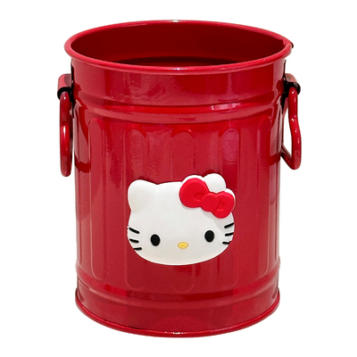 可爱KT猫铁艺笔筒高颜值化妆刷桶